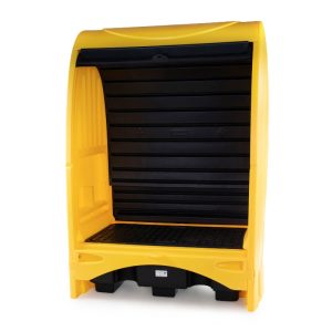 Jonesco 2 Drum Spill Pallet Bund with Hardcover