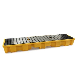 Jonesco 4 Drum Spill Pallet Bund - In Line