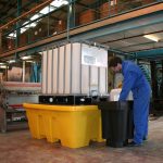 Jonesco Single Nestable IBC Spill Pallet Bund