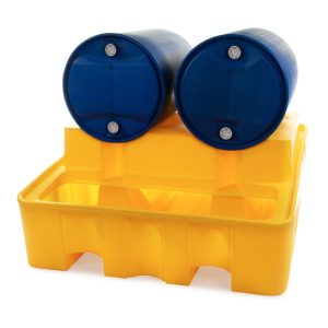 Jonesco Bunded Drum Rack System – Base Unit (Yellow