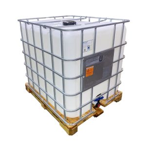 Grade 1 – Clear 1000L Reconditioned IBC – Wood Pallet – Non-UN Approved