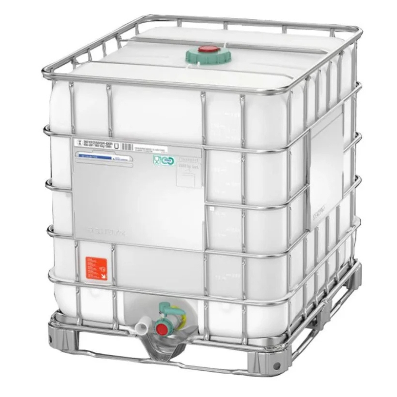New – Schutz Clear 1000L IBC – Metal Pallet – UN Approved – Food Grade