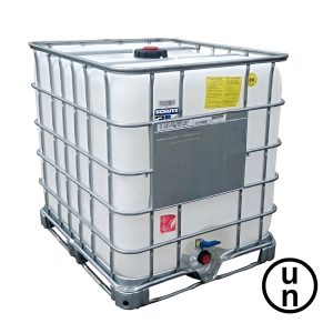 Grade 1 – MX-EX 1000L Reconditioned IBC – Metal/Plastic Pallet – UN Approved