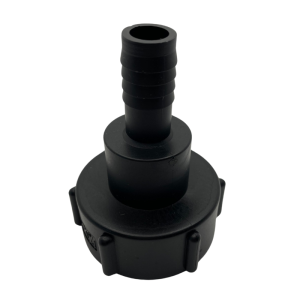 An IBC adaptor - S60x6 (2 inch) Female to (0.75 inch) Hose Tail