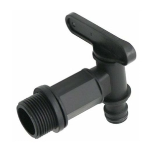 Side profile of an adaptor that converts a 0.75 inch keg opening to a tap