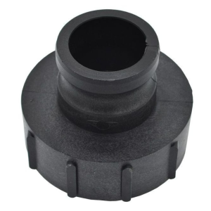 An IBC adapter - S100x8 (3 Inch) Female Buttress to (2 inch) Camlock Adapter