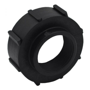 An IBC adapter - S100x8 (3 Inch) Female Buttress to (2 inch) BSP Female Adapter