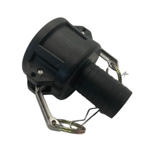 Rear profile of a 2″ Camlock Coupler x (1.5 inch) Hose Tail