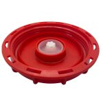 A 150mm vented IBC lid