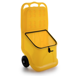 Jonesco UniKart Mobile Grit Bin Storage Unit (Yellow)