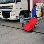 Jonesco UniKart Mobile Grit Bin Storage Unit (Red)