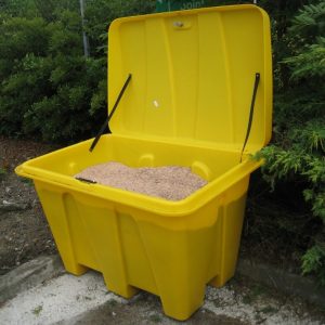 Jonesco 500 Litre Grit Bin (Yellow)