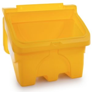 Jonesco 200L grit bin showing the inside aperture