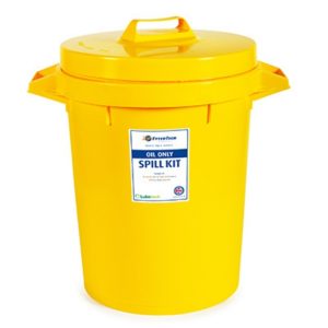 80 Ltr Oil Only Spill Kit - Static Bin