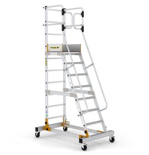 Climb-It Mobile Steps with Safety Gate