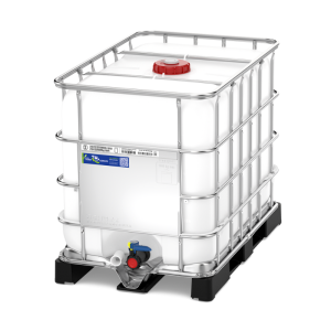 New – Schutz Clear 640L IBC – Plastic Pallet – UN Approved