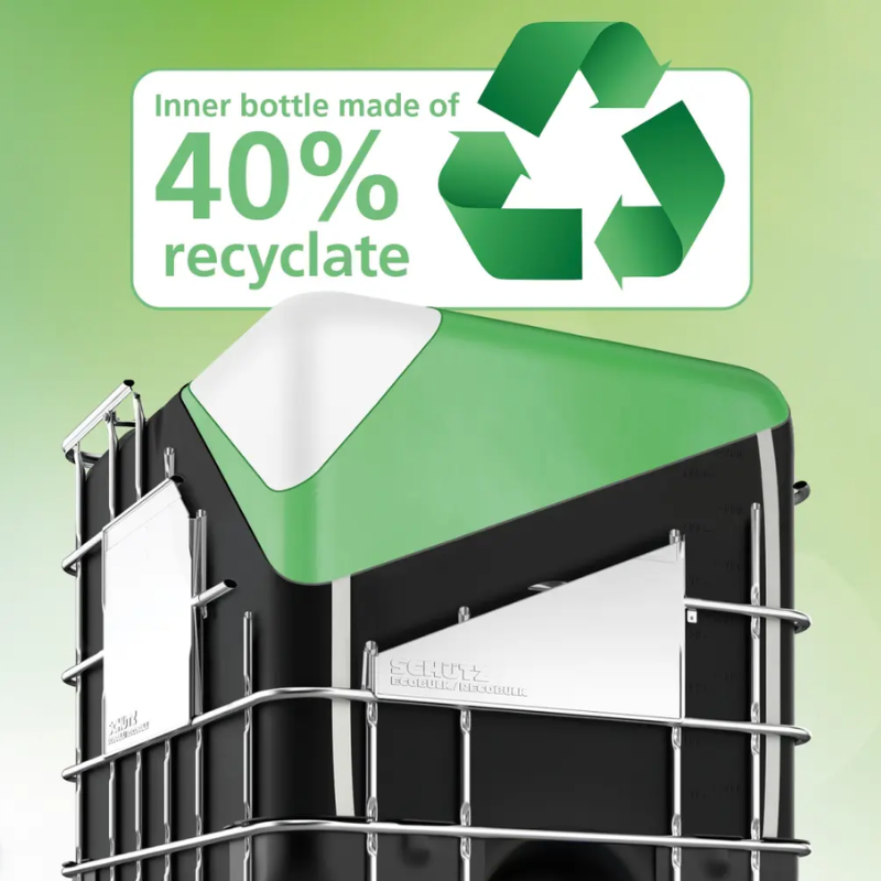 Diagram showing Schutz green layer technology